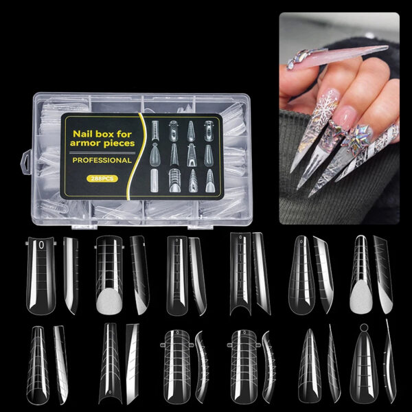 Nail forms (reusable plastic)