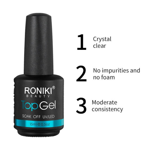 No wipe top coat 15Ml