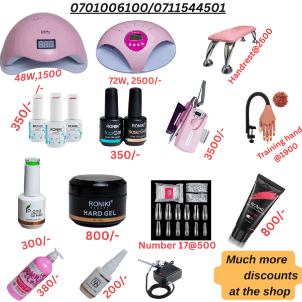 Nail UV Lamps and Gels