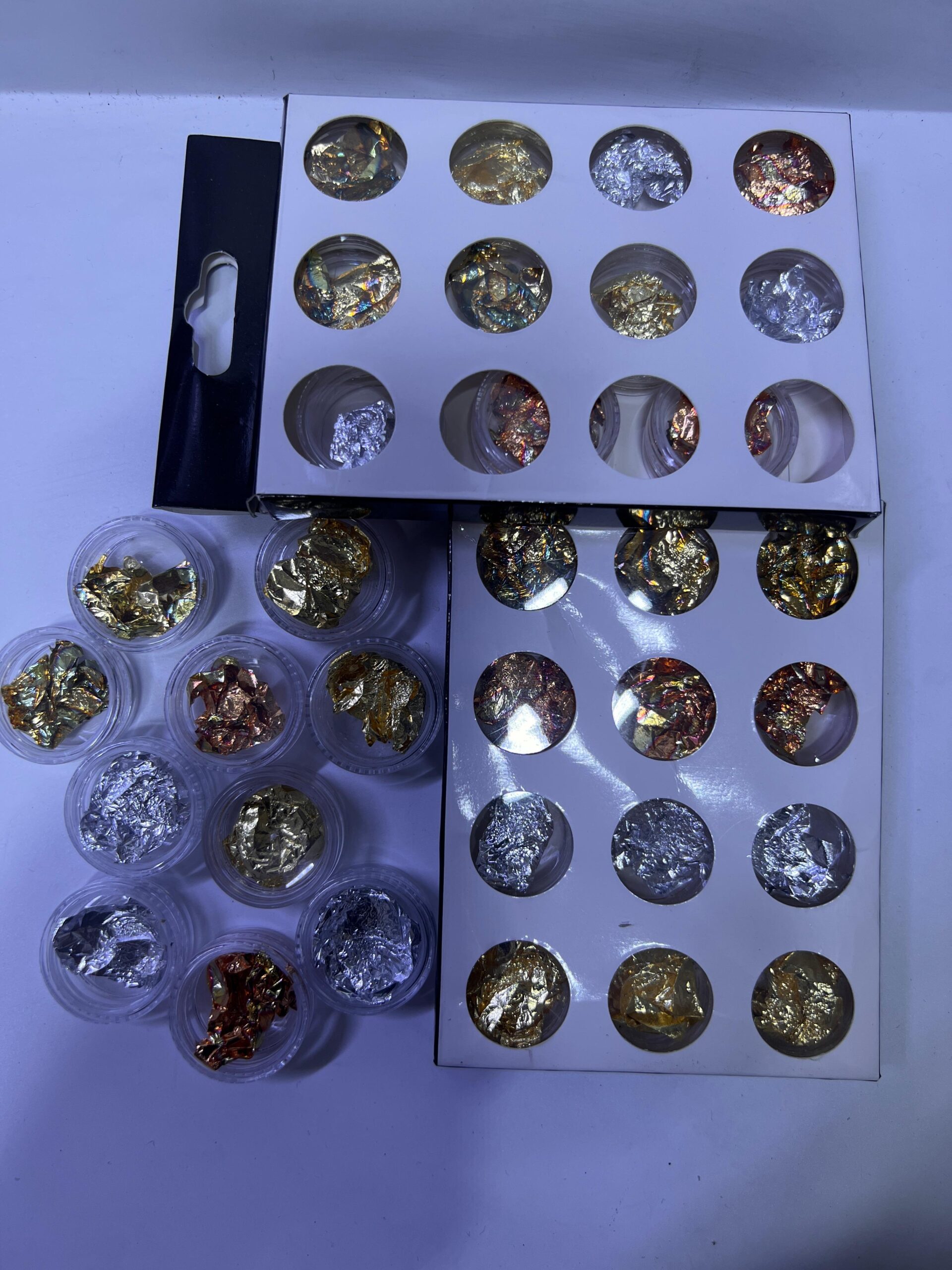 Gold flakes